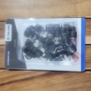 TAILONZ PNEUMATIC Male Elbow 1/4 Inch Tube OD x 1/4 Inch